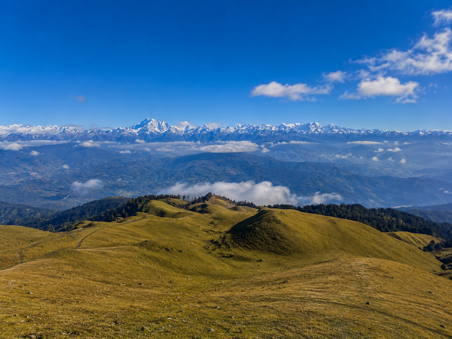 360-degree Himalayan panorama from Sailung Top in Dolakha