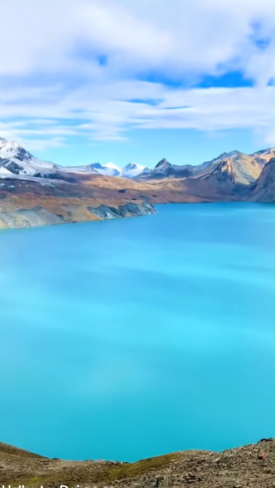Tilicho Lake trek Nepal — world's highest altitude lake 4919m