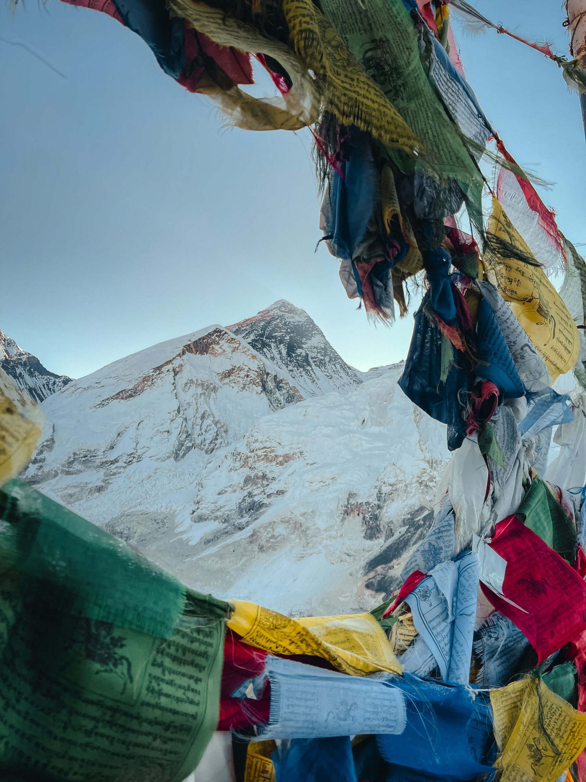 Everest Base Camp prayer flags
